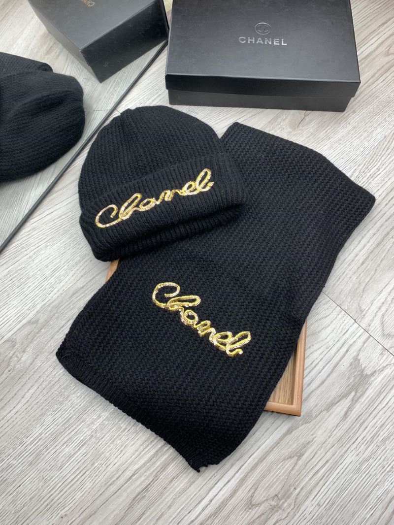 Chanel Caps Scarfs